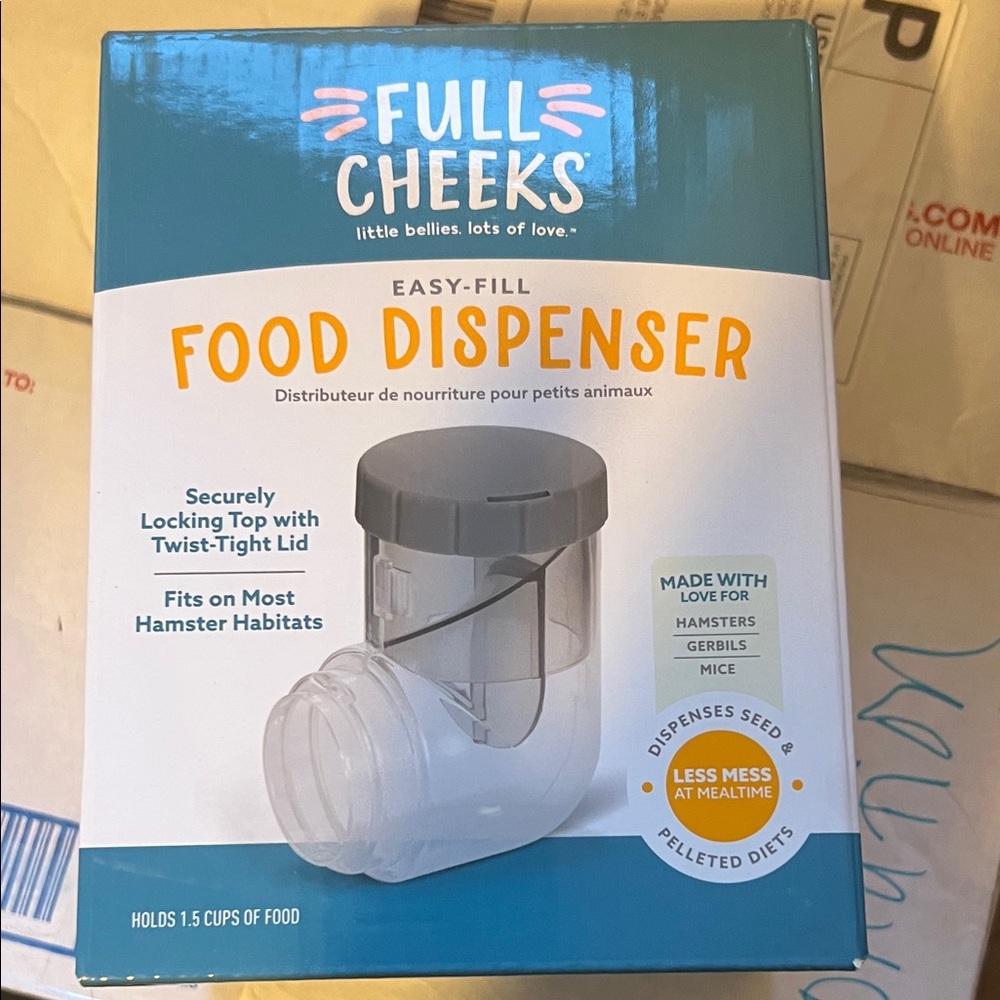 Easy-Fill Food Dispenser - Blue